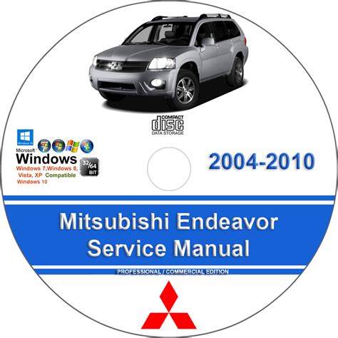 2004 2010 Mitsubishi Endeavor Workshop Service Repair Manual