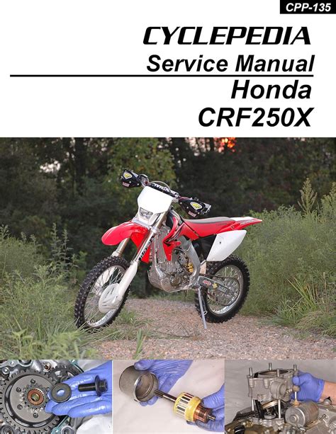 2004 2012 Honda Crf250x Service Manual