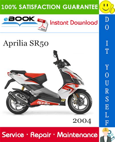 2004 Aprilia Sr50 Service Repair Manual Download