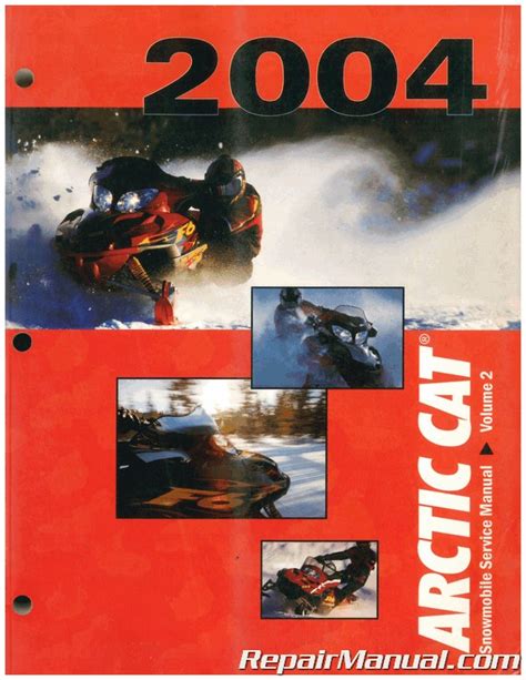 2004 Arctic Cat Factory Snowmobile Repair Manual