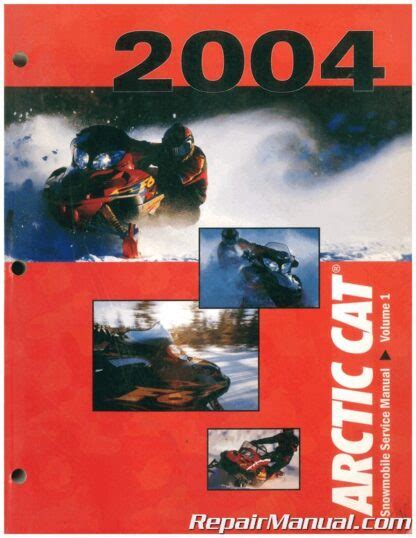 2004 Arctic Cat Snowmobile Factory Service Manual Download