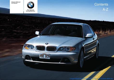 2004 BMW 325ci Coupe Manual and Wiring Diagram