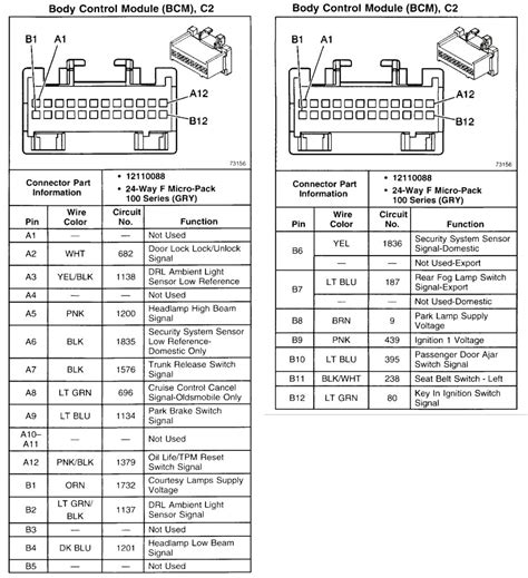 2004 Chevy Cobalt Radio Wiring Diagram