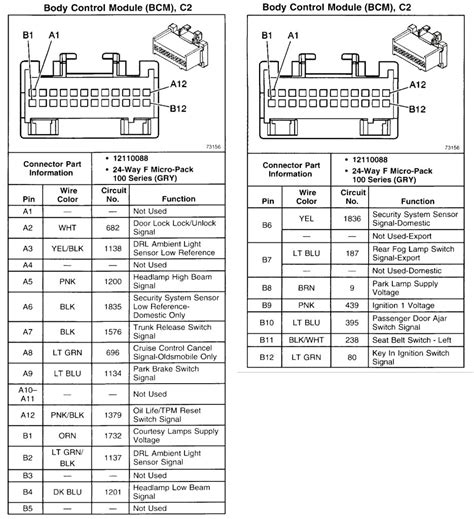 2004 Chevy Cobalt Radio Wiring Diagram