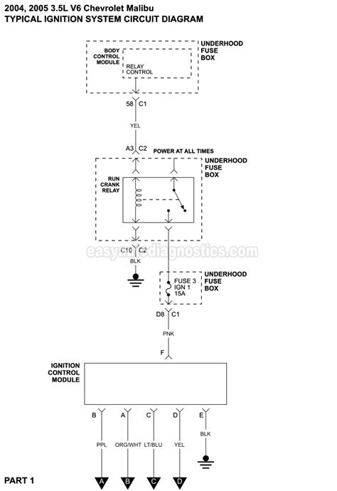 2004 Chevy Malibu Ignition Wiring Diagram