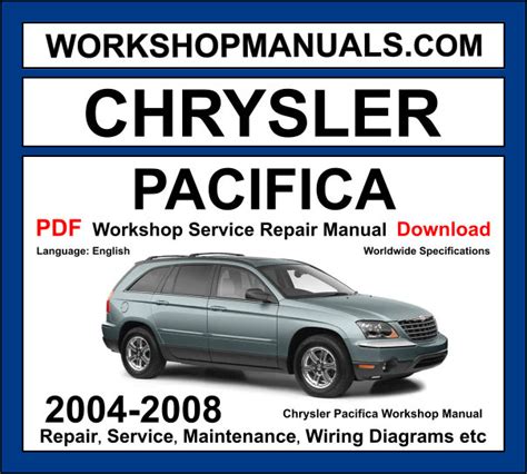 2004 Chrysler Dodge Cs Pacifica Workshop Repair Service Manual Best Download