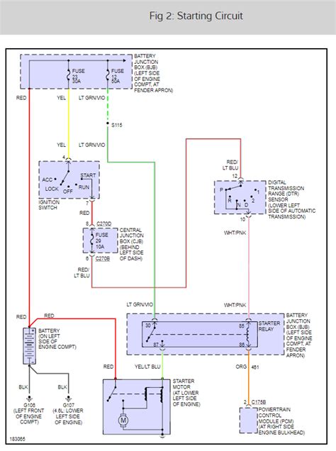 2004 Ford Explorer Ignition Wiring Diagram