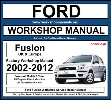 2004 Ford Fusion Europe Owners Manual