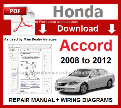 2004 Honda Accord Service Repair Workshop Manual Free Download