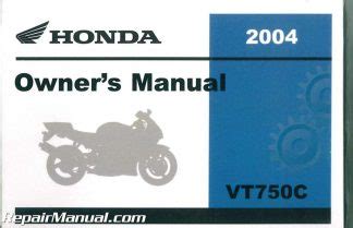 2004 Honda Shadow Aero Owners Manual