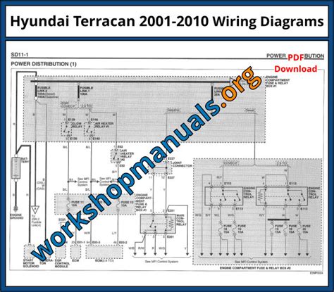 2004 Hyundai Terracan Manual and Wiring Diagram