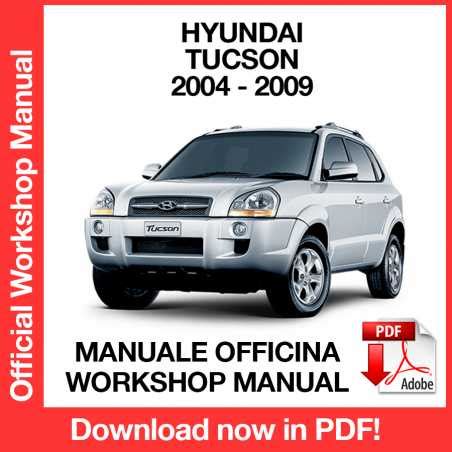 2004 Hyundai Tucson Manuale Del Proprietario Italian Manual and Wiring Diagram