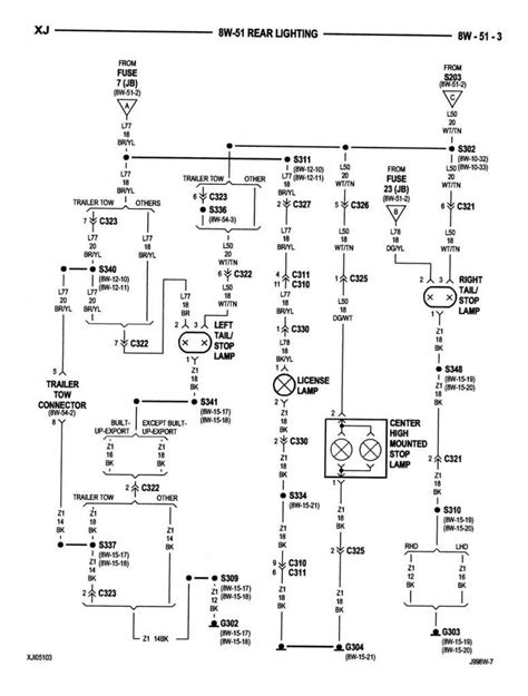 2004 Jeep Grand Cherokee Tail Light Wiring Diagram