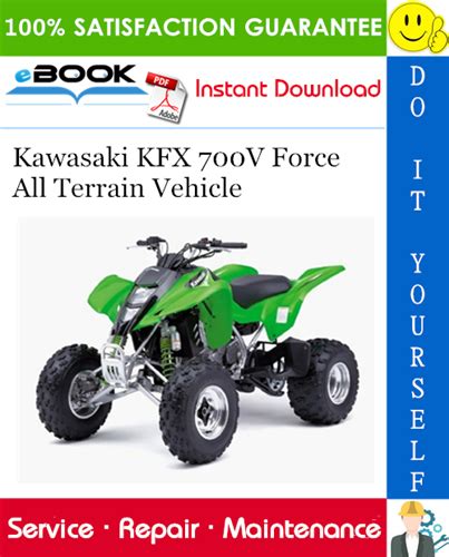 2004 Kawasaki Kfx 700v Force Atv Factory Service Manual