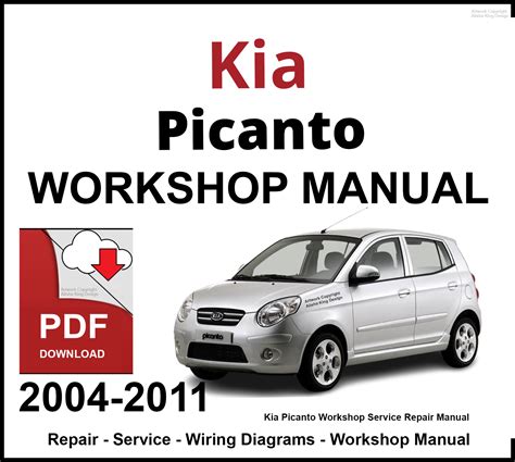 2004 Kia Picanto Service Manual Download