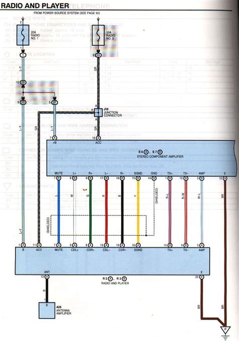 2004 Lexus Es330 Radio Wiring Diagram