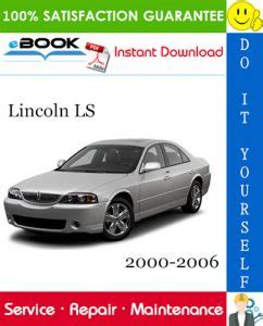 2004 Lincoln Ls Service Repair Manual Software