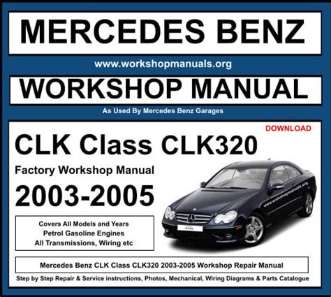 2004 Mercedes Benz Clk Class Clk320 Coupe Owners Manual