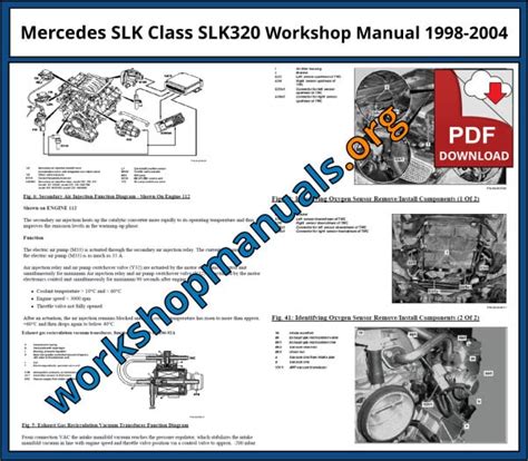 2004 Mercedes Benz Slk320 Service Repair Manual Software