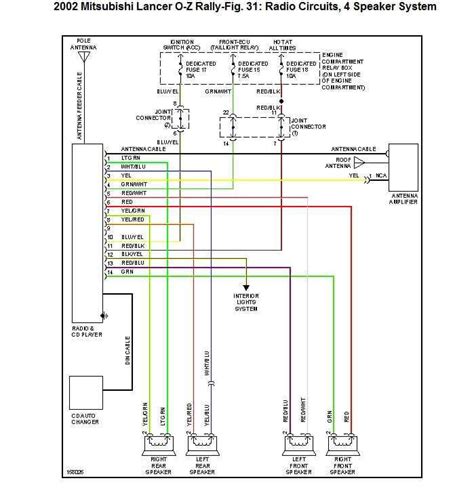 2004 Mitsubishi Eclipse Radio Wiring Diagram