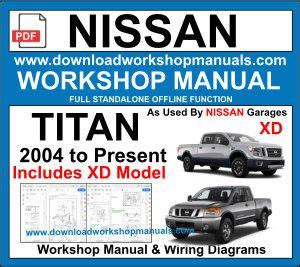 2004 Nissan Titan Workshop Service Manual