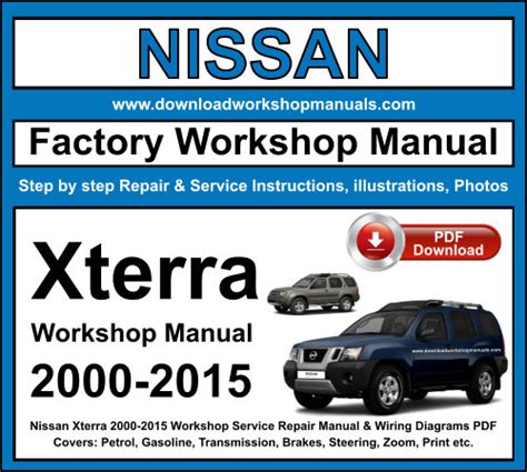 2004 Nissan Xterra Workshop Service Manual