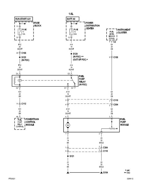 2004 Pt Cruiser Ignition Switch Wiring Diagram