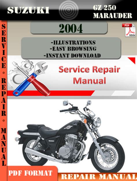 2004 Suzuki Gz250 Service Repair Manual Download