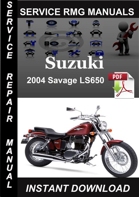 2004 Suzuki Savage Ls650 Service Repair Manual Download