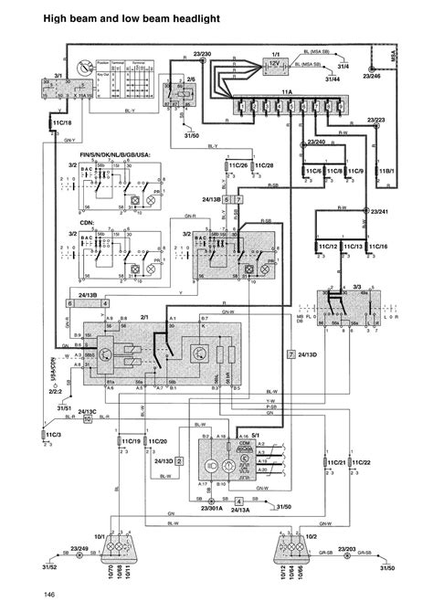 2004 Volvo V70 Headlight Wiring Diagram