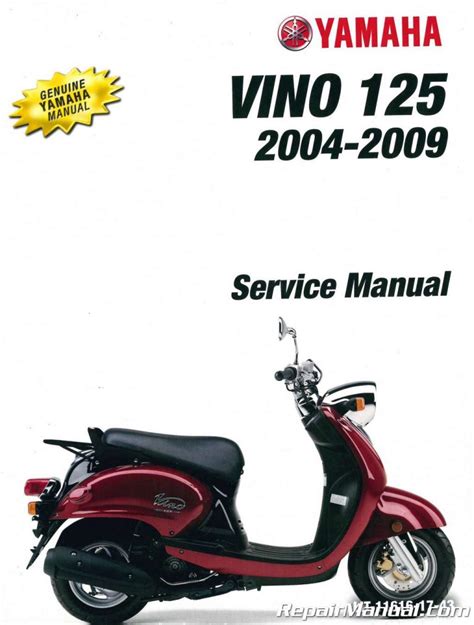 2004 Yamaha Vino 125 Motorcycle Service Manual