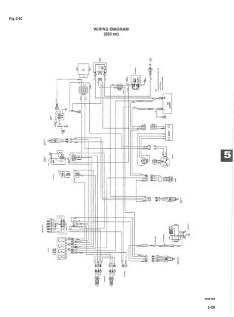 2004 arctic cat 250 wiring diagram schematic 