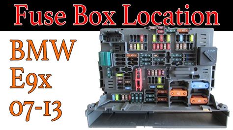 2004 bmw 330ci fuse box 