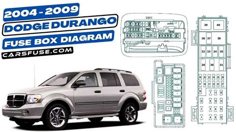 2004 durango fuse box location 