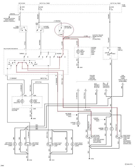 2004 f150 brake light wiring diagram 