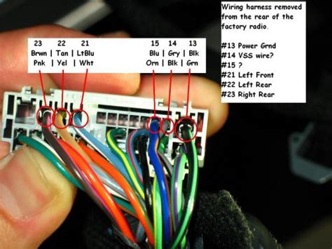 2004 f150 factory subwoofer wiring harness 