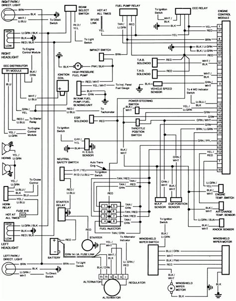 2004 ford ranger electrical wiring diagram 