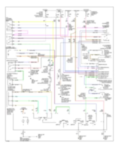 2004 jeep rubicon dashboard wiring 