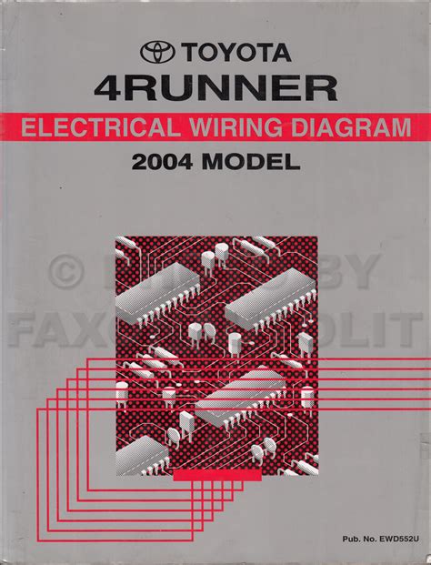 2004 toyota 4runner starter wiring 