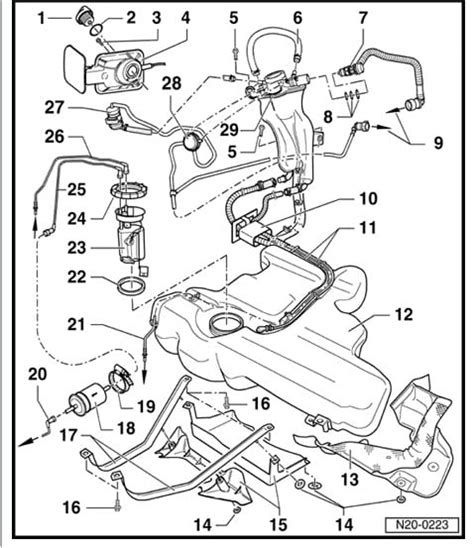 2004 vw beetle fuel filter 