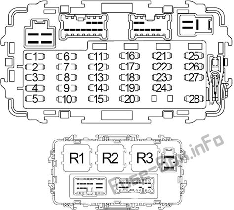 2004 xterra fuse box 