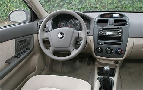 2004 Kia Spectra Interior and Redesign