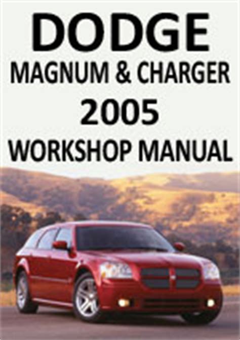 2005 2006 Dodge Charger Workshop Service Repair Manual