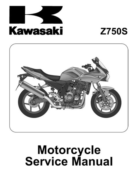 2005 2008 Kawasaki Z750s Abs Repair Service Manual Motorcycle Pdf Download