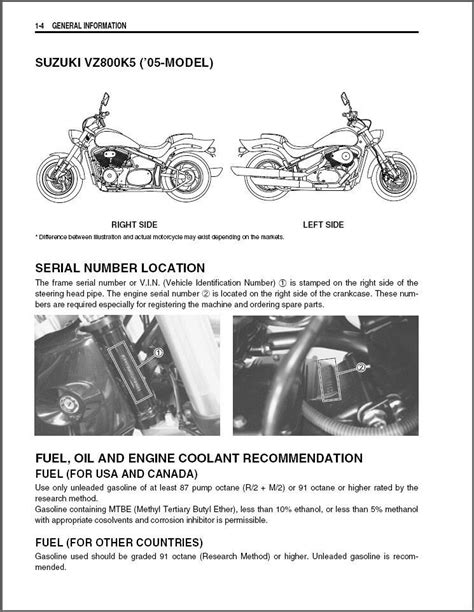 2005 2009 Suzuki Vz800 Marauder Boulevard M50 Service Manual Pdf Repair Manual Download