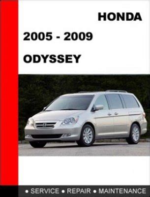 2005 2010 Odyssey Factory Service Repair Manual Download