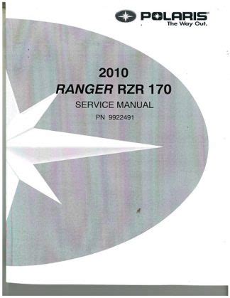 2005 2010 Polaris Atv Rzr 170 Master Service Manual