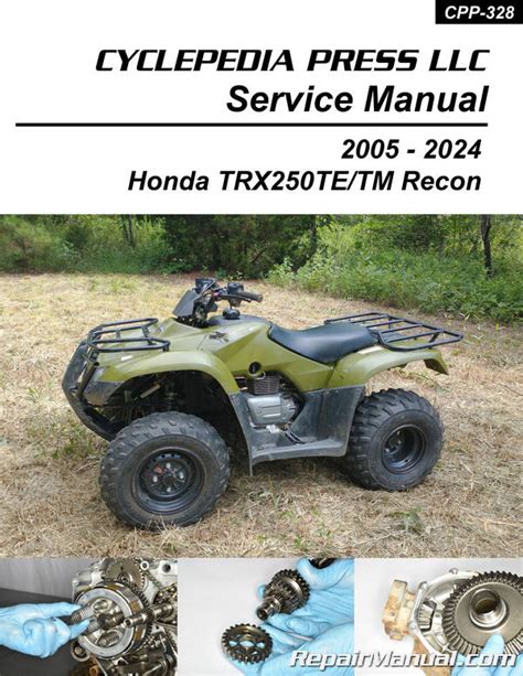 2005 2011 Honda Trx250te Tm Recon Service Repair Manual Download 05 06 07 08 09 10 11