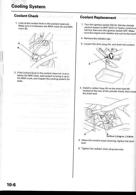 2005 Acura Mdx Radiator Drain Plug Manual