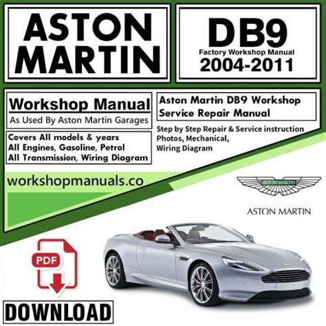 2005 Aston Martin Db9 Workshop Service Repair Manual Download